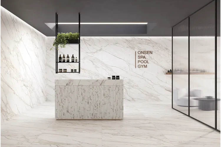 VERSILIA BORGHINI WHITE SILKY RT 120х278 (JN4A) (плитка для підлоги і стін) зображення 2