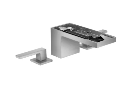 Змішувач Axor MyEdition 70 для умивальника на 3 отвори без накладки Brushed Bronze 47052140