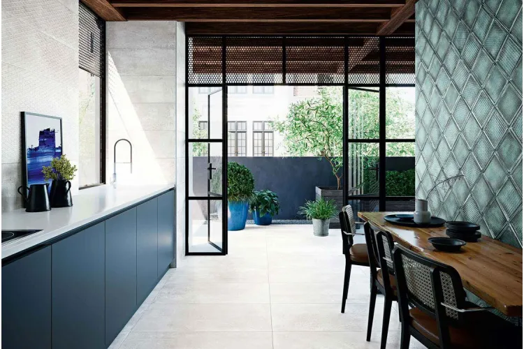 G-592 METALLIC WHITE 30x100 (плитка настінна) image 2