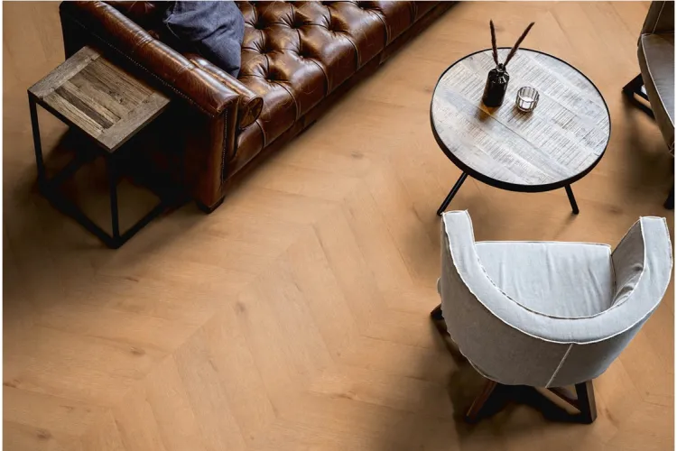 Chevron 2417 Дуб Гамбург 665.4х152.4 2,5 mm Ter Hurne (SPC вінілова підлога) зображення 3