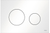 Панель змиву TECELoop з двома клавішами, біла, пластик  (9240920) image 1