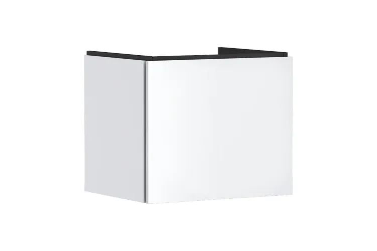 Тумба під умивальник Xilesa E 580/470 з 1 шухлядою, Matt White (54253700) зображення 1