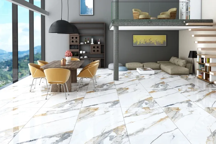 CARRARA GOLD 60х60 (плитка для підлоги і стін) image 7