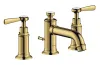 Змішувач Axor Montreux 30  для умивальника на 3 отвори Lever, Polished Gold Optic 16535990 image 1