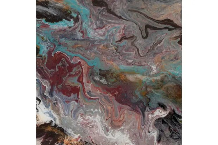 G-3467 FLUID MULTICOLOR POLISHED 6MM 119,30х119,30 (плитка для підлоги і стін) image 1
