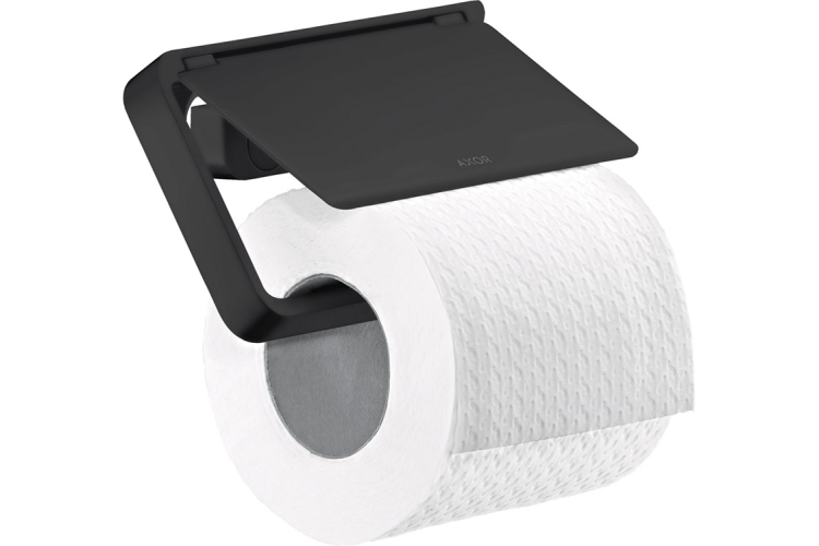 Тримач туалетного паперу настінний Axor Universal Matt Black 42836670 зображення 1