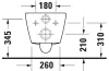 D-NEO Унітаз підвісний Rimless 54 см 2577090000 + сидіння 0021690000 (45770900A1) image 4