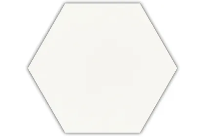 SHINY LINES BIANCO HEKSAGON GRES SZKL. MAT. 19.8х17.1 (плитка для підлоги і стін)