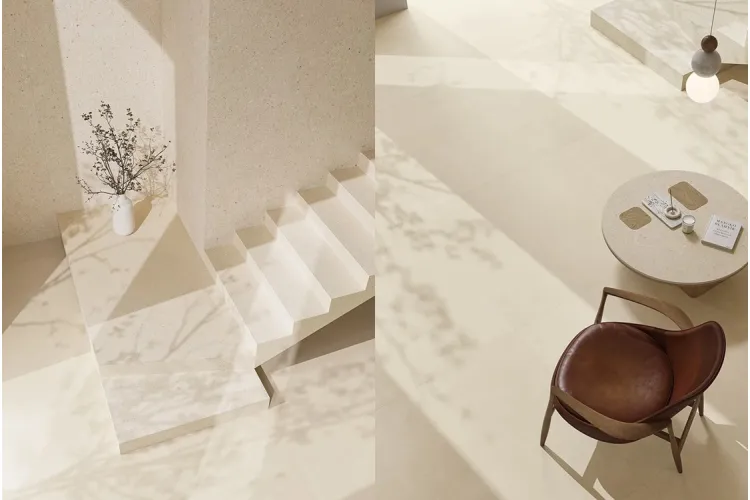 ARCHITEQ CREMA GRES REKT. MAT 119.8х119.8 (плитка для підлоги і стін) зображення 3