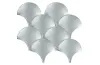 G146 GRAVITY ALUMINIUM SHELL AQUAMARINE 24,4x26,4 (мозаїка) зображення 1