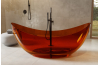 Ванна вільностояча AXYA 180х80 Earth Rust, з сифоном клік-клак хром зображення 4