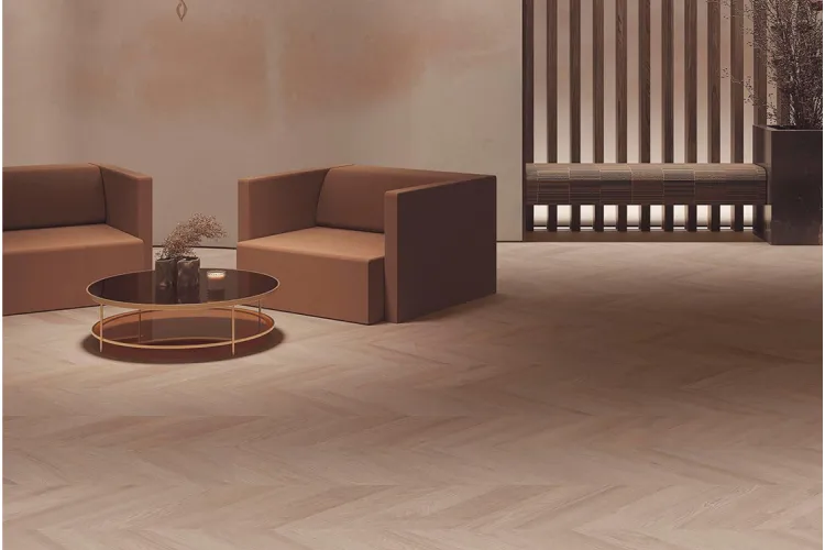 G234 LINKFLOOR CHEVRON BEIGE 30,5x71,84x0,73 (вінілова підлога) зображення 2