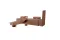 SQUARE, Зовнішня частина змішувача прихованого монтажу, ванна/душ, brushed copper (100284549) 