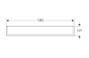 Дзеркальна шафа OPTION PLUS 120 см,з підсвіткою і трьома дверима (500.592.00.1) image 3