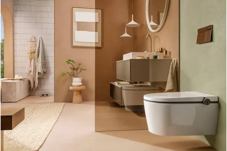 Унітаз-біде підвісний LavaPura Element S AquaHelix Flush, SmartClean, HygieneEffect (63021450) image 4