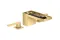 Змішувач Axor MyEdition 70 для умивальника на 3 отвори без накладки, Brushed Gold Optic 47052250