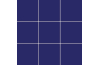COLOR TWO темно-синя GAA0K555 30х30 (9.8х9.8) гладка плитка для басейну на сітці image 1