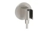 Шлангове під'єднання FixFit Porter S з тримачем, Stainless Steel Optic (26888800)