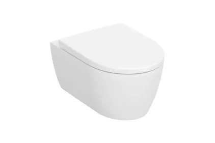 Унітаз підвісний ICON, TurboFlush + сидіння дюропласт s/c quick release, білий матовий (503.046.JT.1)