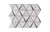 G133 EFFECT TRIANGLE SILVER 31x26 (мозаїка) image 1