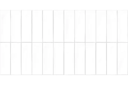 DECO BISCUIT WHITE 32x62,5 декор (плитка настінна)