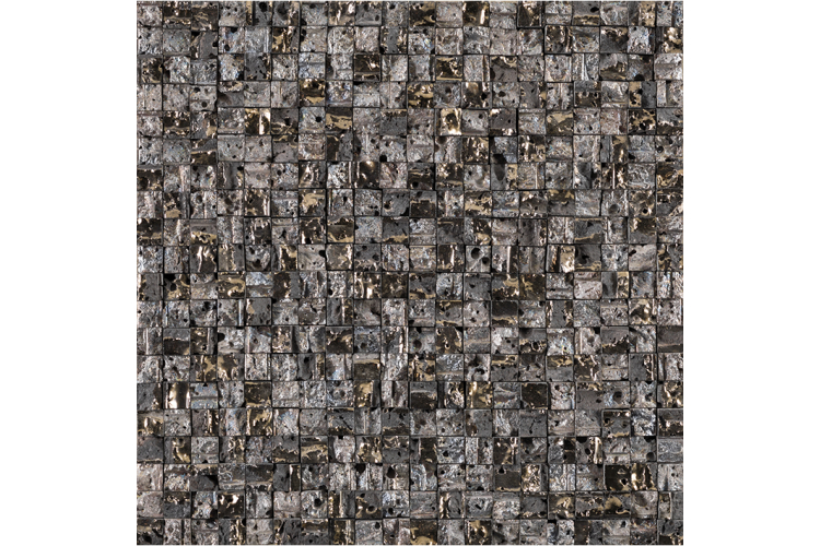 G146 ELITE LAVA STONE MIX GOLD SILVER 30x30 (мозаїка) зображення 1