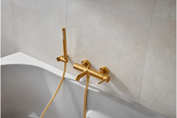 Змішувач для ванни з душ. комплектом MOZA gold 5034-520-31 зображення 2