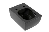 MEMENTO 2.0 Унітаз підвісний  375x560 мм Pure Black Ceramic Plus (4633R0R7) 