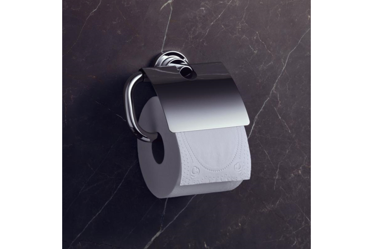 Купити Тримач туалетного паперу настінний Axor Citterio хромований 41738000 фото №3