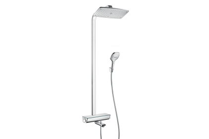 Душова система Raindance Select E 360 з термостатом Showerpipe для ванни, колір - хром (27113000)