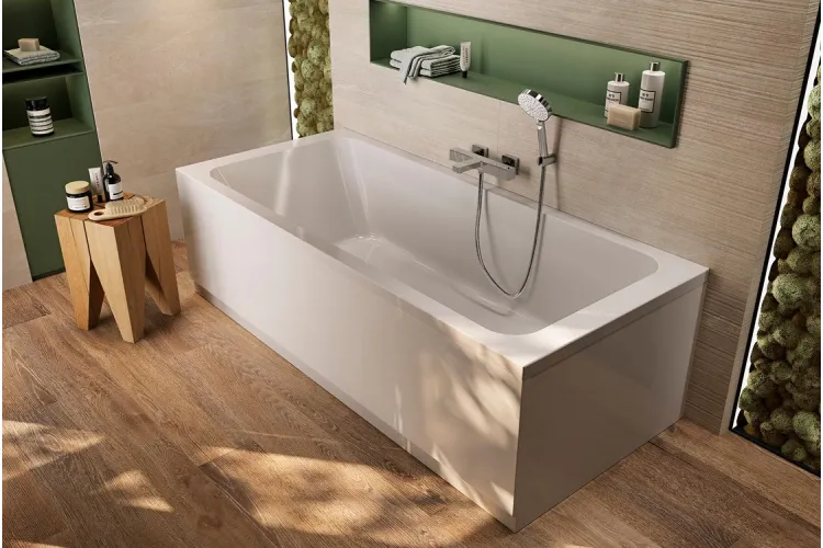 MARNE, Ванна акрил, 185x80 glossy white (100293740) зображення 3