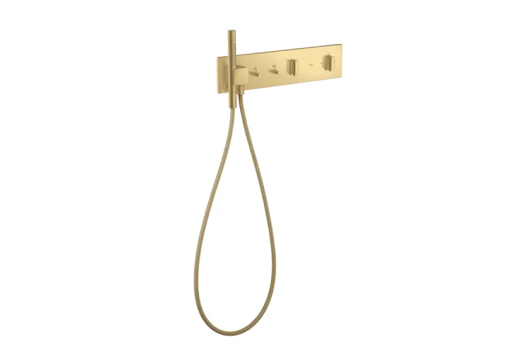 Tермостатичний модуль AXOR ShowerComposition на 2 функції 470/110 Brushed Gold Optic 12571250   зображення 1