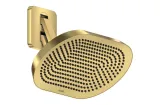 Верхній душ Axor ShowerSphere 370х220 2jet EcoSmart з регульованим кронштейном, Polished Gold Optic (39746990)