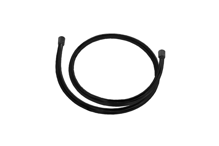Шланг для душу 175 см з покриттям PVC, чорний (100215378)  image 1