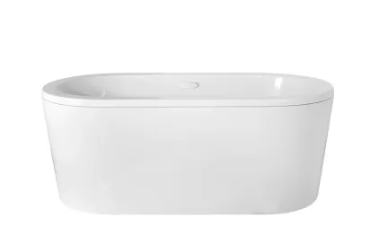 Ванна вільностояча VICTORIA 185х83 з сиф.Alcaplast з тонким перел. з верхн. очисткою хром