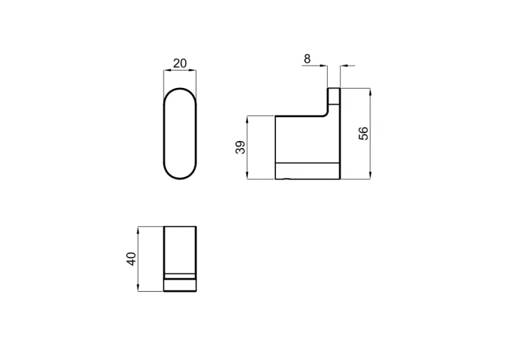 NK CONCEPT, Гачок, chrome (100328469)  image 3