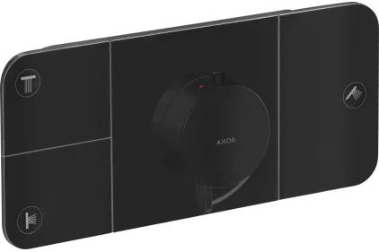 Термостат для 3-х споживачів Axor One, Matt Black 45713670