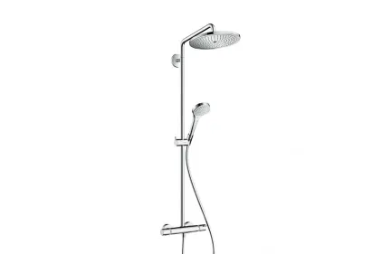 Душова система Croma Select S 280 RainAir 1jet Showerpipe для душу з термостатом, колір - хром (26790000)