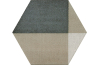 K·38 HEXTANGRAM FABRIC TAUPЕ 28.5х33 шестигранник (плитка для підлоги і стін) зображення 1