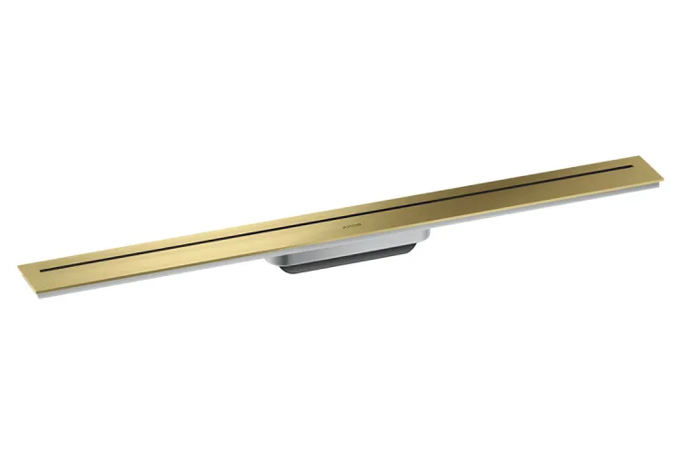 Верхня частина AXOR "Drain" для душового трапу 800 мм, Brushed Brass (42521950) зображення 1