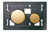 Пусковые кнопки в панели TECELoop позолоченные (9240668)