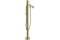 Змішувач Axor Uno для ванни підлоговий, ручка Loop, Polished Gold Optic 38442990