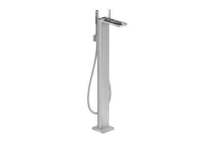 Змішувач Axor MyEdition для ванни підлоговий без накладки, Brushed Nickel 47442820