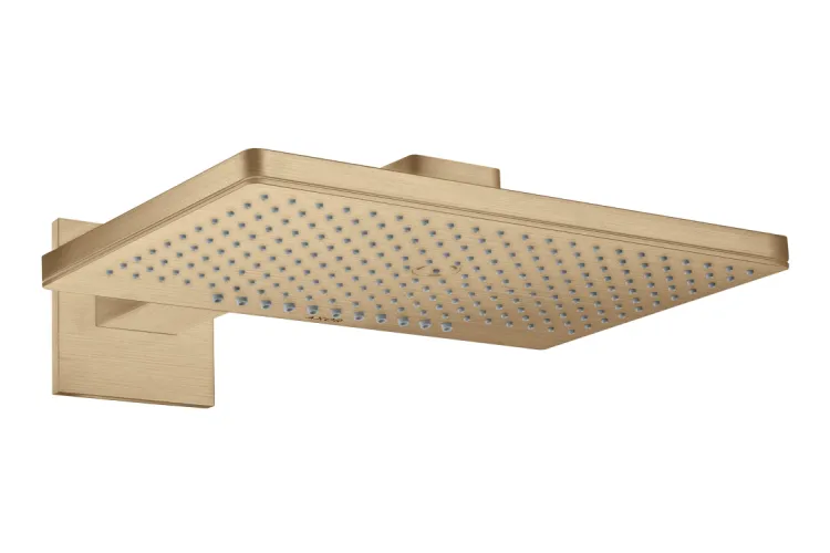 Верхній душ Axor 460х300 2jet з тримачем square, Brushed Bronze (35280140) image 1