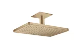 Верхній душ Axor 460х300 2jet з тримачем до стелі, Brushed Bronze (35279140)
