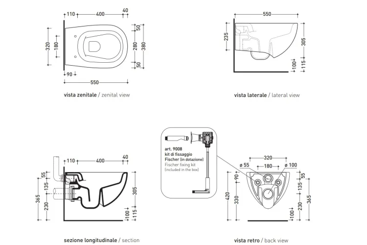 IO 2.0  Унітаз підвісний goclean Latte Milky White (IO118GLAT) image 3