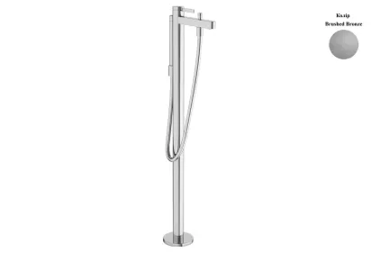 Змішувач Finoris для ванни  підлоговий, Brushed Bronze  (76445140)