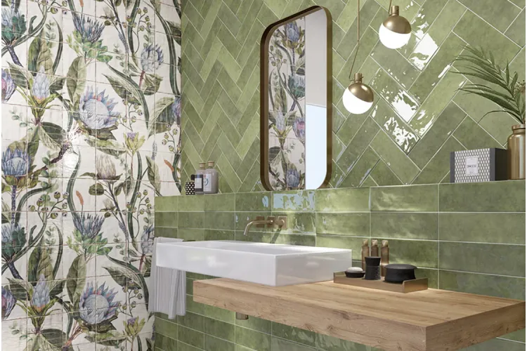 M152 CINQUE TERRE EMERALD 10x30 (плитка настінна) зображення 6