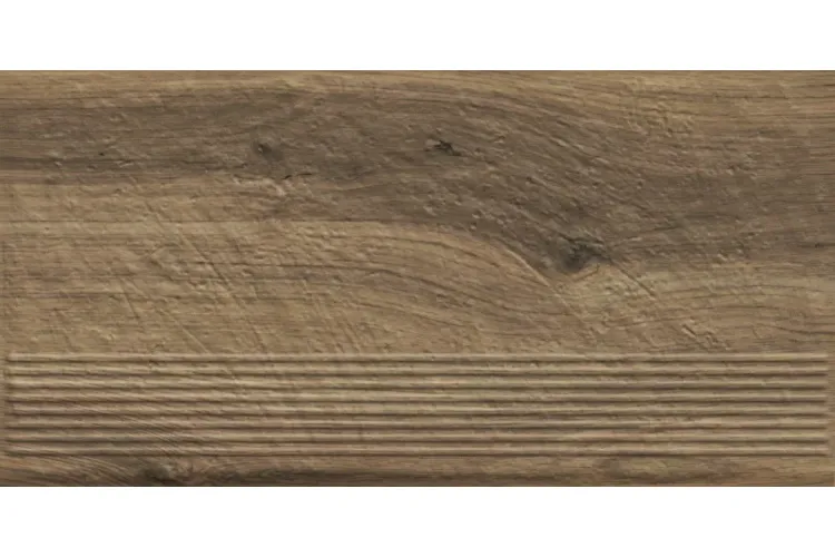 CARRIZO WOOD STOPNICA PROSTA STRUKTURA MAT 30х60 (сходинка структурна) image 2