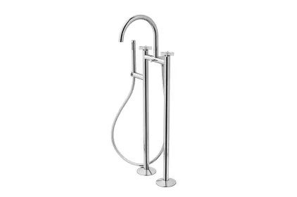 LIGNAGE CROSS, Змішувач підлоговий для ванни, chrome (100311394)